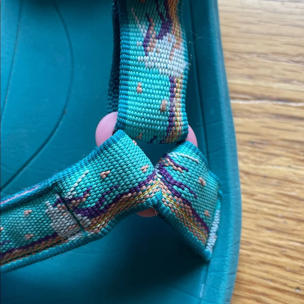 Teva Kids Teal Unicorn Sandals - Picture 12 of 12